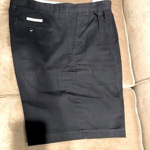 Burt Pulitzer men’s 34 Black Shorts, NWOT, Inseam 9”